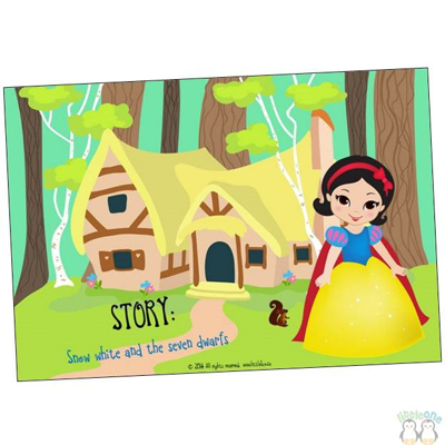 Picture of Story Props: Snow white and the seven dwarfs