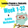 Picture of Learning Program & Flashcards Week 1-32 + Activity Worksheets