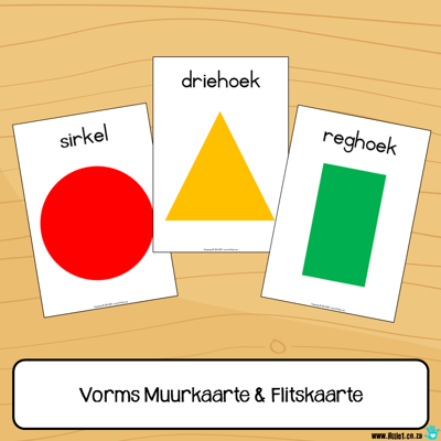 Picture of Flitskaarte & Muurkaarte {Vorms} plein