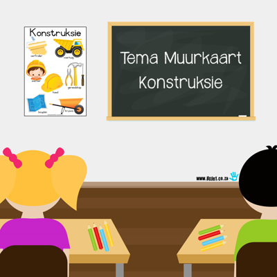 Picture of Tema Muurkaart {Konstruksie}