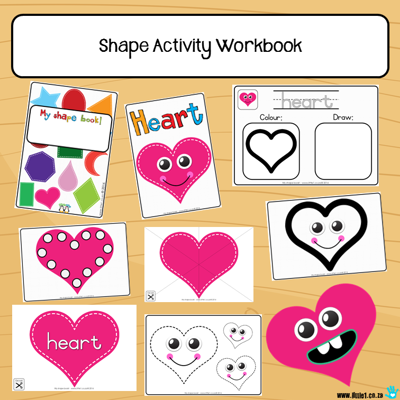 Picture of Workbook - Shapes {8x}
