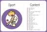 Picture of Theme Activity Book (18) - Sport