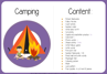 Picture of Theme Activity Book (22) - Camping