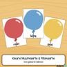 Picture of Flitskaarte & Muurkaarte {Kleure} Gekleurde Ballonne