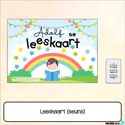 Picture of Leeskaart {seuns}