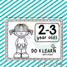 Picture of 🆕 DO & LEARN activities 👧🏼👦🏻 2-3 Year olds B&W