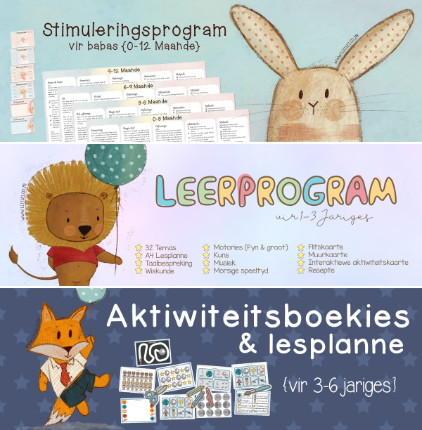 Alles-in-1-pakket met PROGRAMME (0-6 jariges)